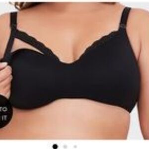 TORRID nursing bra | back smoothing everyday wire free nursing bra | 46D
